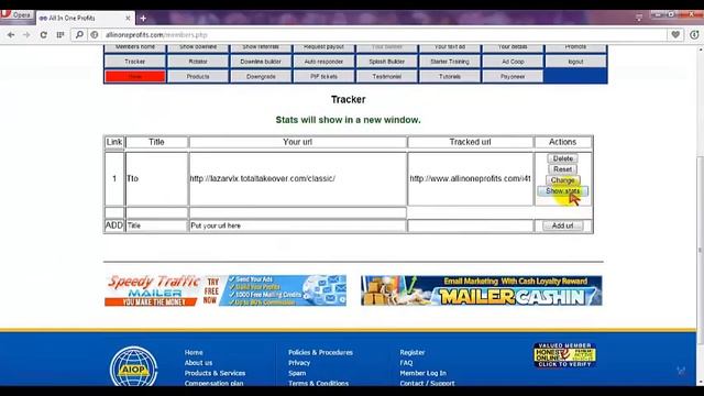 AIOP Отслеживание переходов по ссылкам смотреть онлайн