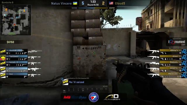 The M249 Machine Gun Misbuy During Na'Vi vs Cloud 9 (CS: GO Grand Finals) смотреть онлайн