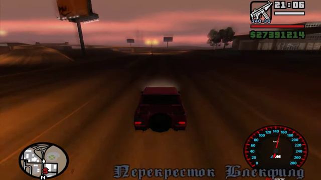 GTA SA: test Lamborghini LM002 `86 смотреть онлайн