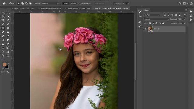 RETRATO INFANTIL EDICION COMPLETA EN PHOTOSHOP смотреть онлайн