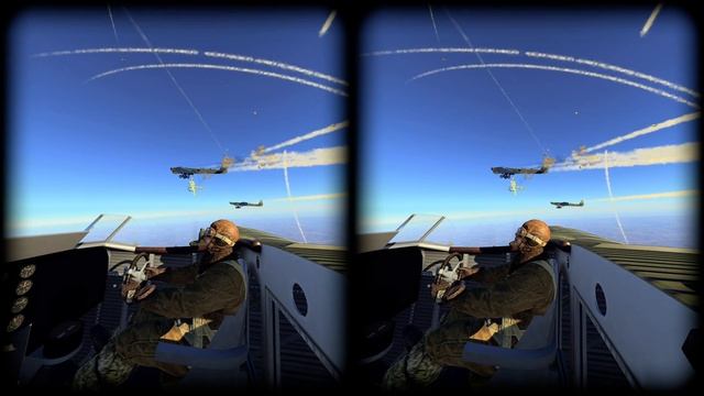 TB-3 WWII Bomber Under Attack - 4k VR180 Flight Simulator смотреть онлайн