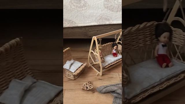 Мебель для кукол плетеная смотреть онлайн