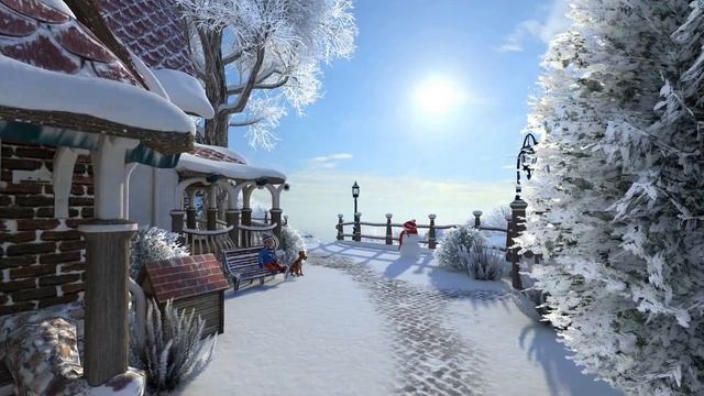 Winter Cottage 3D Live Wallpaper and Screensaver смотреть онлайн