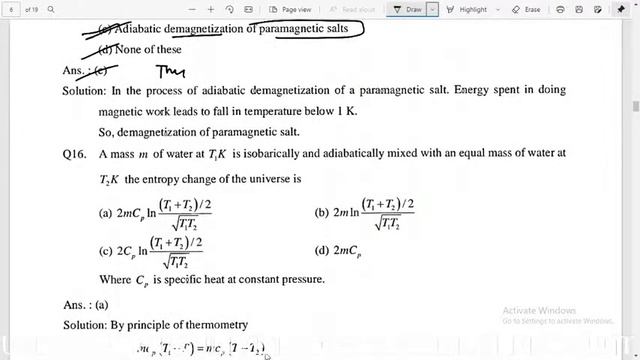 BHU Physics Important Questions | IITJAM 2022 | Physics | Chandrasekhar Bhoj | Unacademy IIT JAM смотреть онлайн