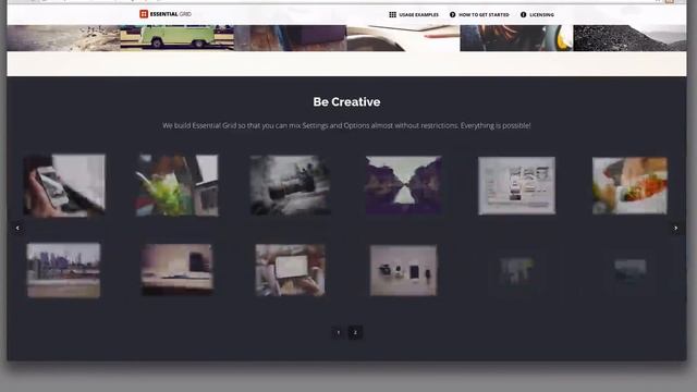 Essential Grid WordPress Plugin - Some Predefined Skins & Skin Editor Run Through смотреть онлайн