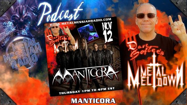 DAVE SOFTEE INTERVIEWS LARS F. LARSEN OF MANTICORA ON METAL MESSIAH RADIO смотреть онлайн