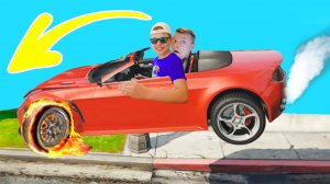 Что БУДЕТ если угнать МАШИНЫ в GTA5 Догонит ли ПОЛИЦИЯ Геймплей от Игорюшины Игруши