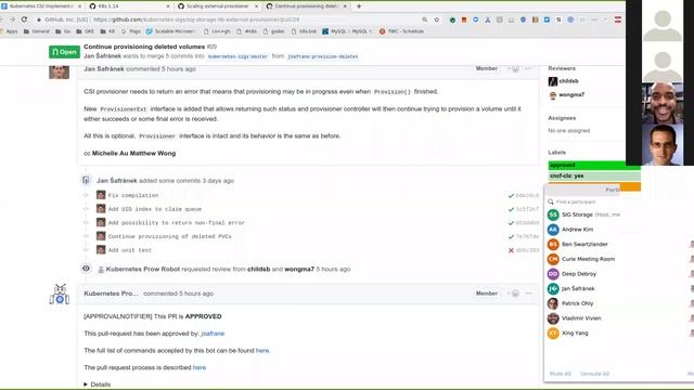 Kubernetes SIG Storage - CSI Implementation Workgroup 20190211 смотреть онлайн