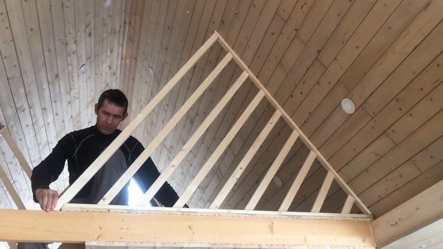 Interior design for small house. Finishing the cottage. ASMR working смотреть онлайн