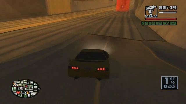 GTA San Andreas "Races - Freeway" смотреть онлайн
