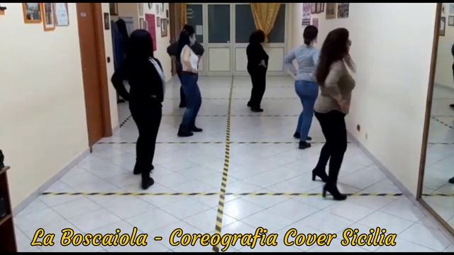 La Boscaiola - Tarantella Coreografia Cover Sicilia смотреть онлайн