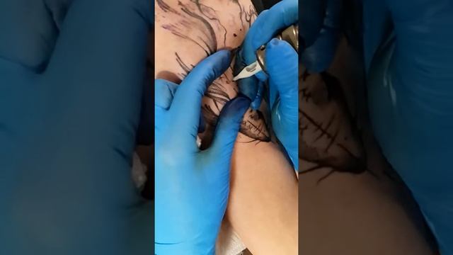 Slowmo tattoo dots (tattoo Minsk) смотреть онлайн