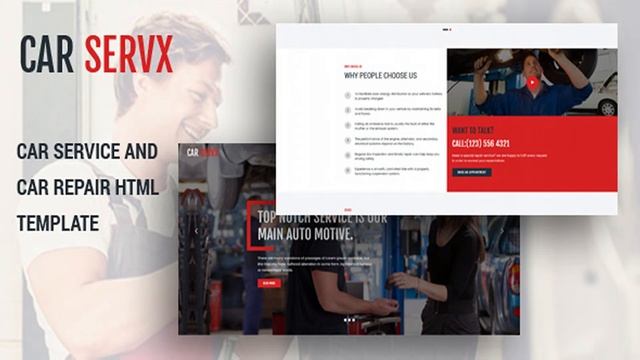 Carservx - Car Service and Car Repair | Themeforest Website Templates and Themes смотреть онлайн