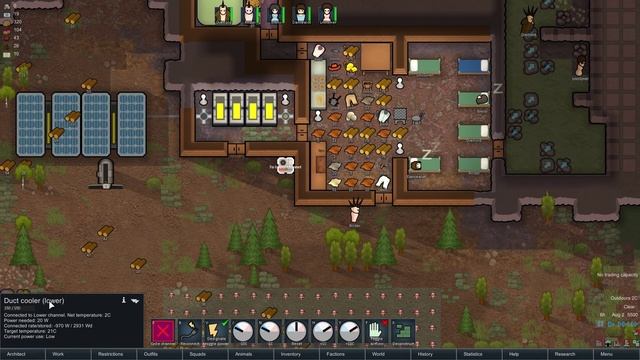 Rimworld:New Camaraderie (v0.12.914) - 3. Central Cooling смотреть онлайн