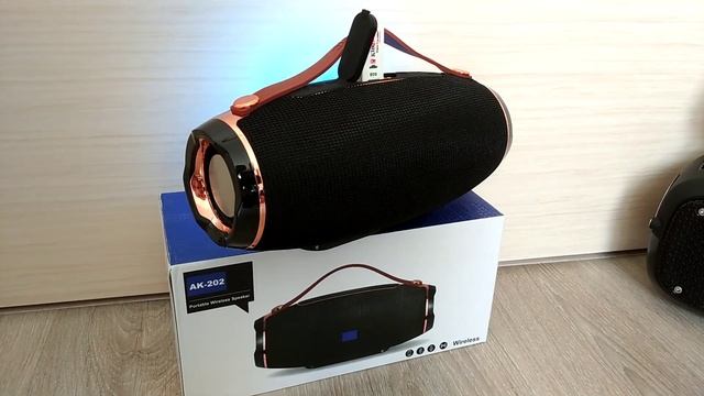 Колонка с подсветкой АК-202 смотреть онлайн