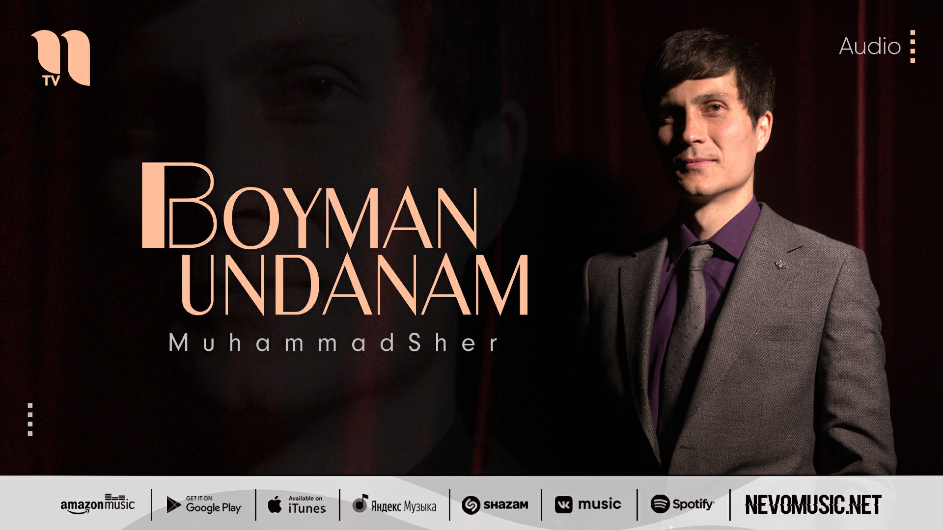 MuhammadSher - Boyman undanam (audio 2022) смотреть онлайн