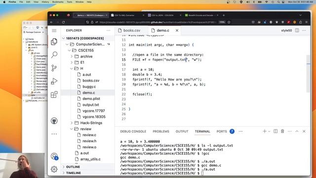 10.1 - File I/O (2023-10-30) смотреть онлайн