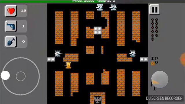 Карта череп!в игре Tank1990,играем с другом!!! смотреть онлайн