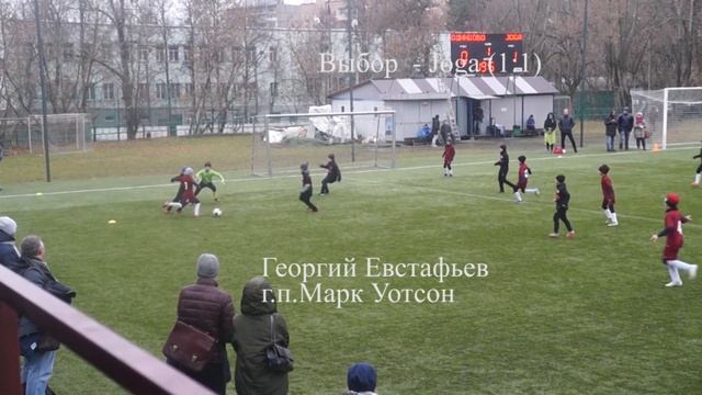 "Выбор 08" Одинцово - fc Joga (Техника футбола) Москва смотреть онлайн