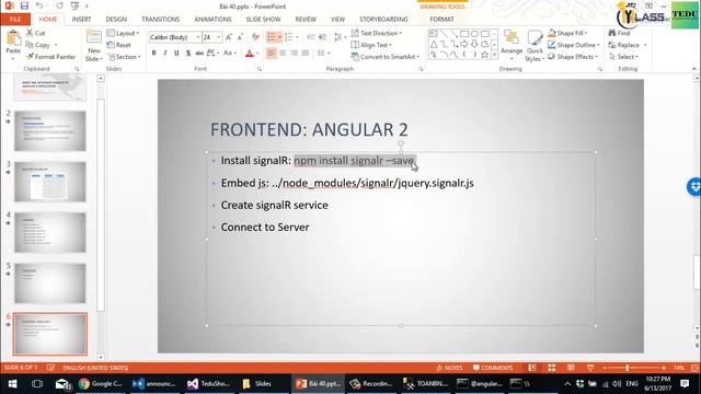 Bài 40: Tích hợp signalR và ứng dụng смотреть онлайн