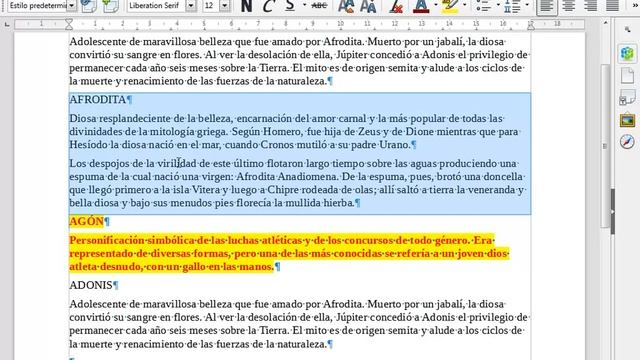 W1-1-14. Cortar, copiar y pegar en LibreOffice Writer смотреть онлайн