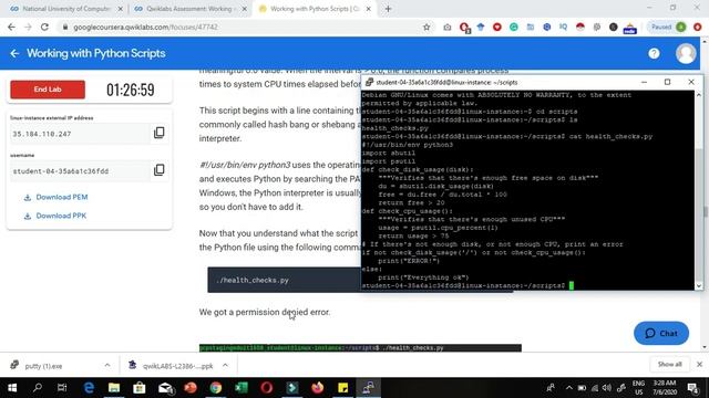Using Python to Interact with the Operating System Week 1| coursera смотреть онлайн