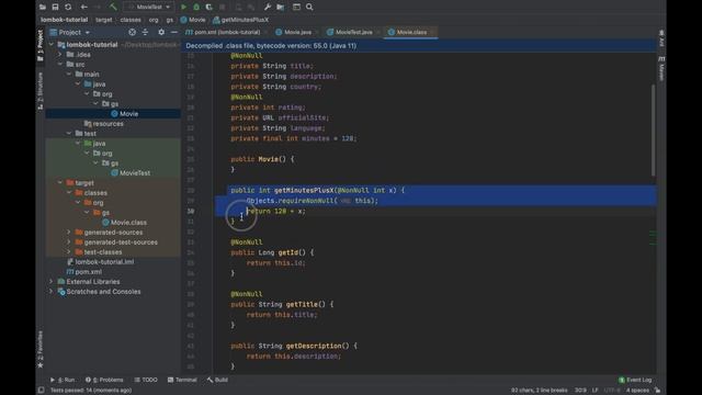 #05 - @NotNull and @Accessors | PROJECT LOMBOK | Tutorial | Java смотреть онлайн