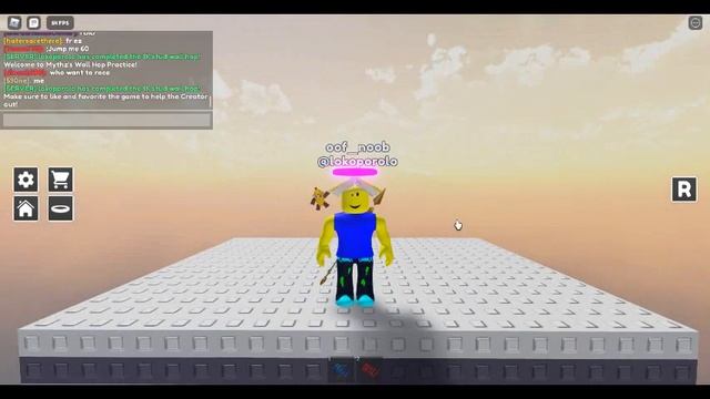 Beating 1K Studs Part 1 in Wall Hop Practice | ROBLOX смотреть онлайн