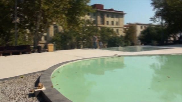 Прозрачный пол. Парк Шелале(Водопад). Прогулка по Баку. Şəlalə parkı смотреть онлайн