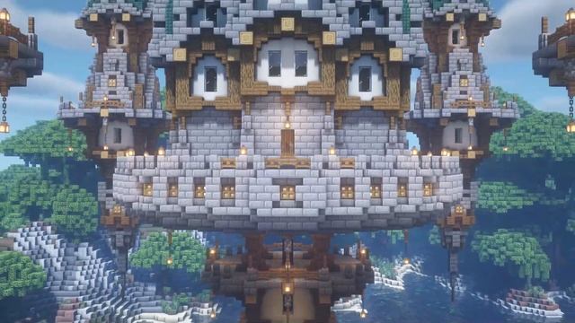 Minecraft | Prismarine Floating Castle [Cinematic] смотреть онлайн