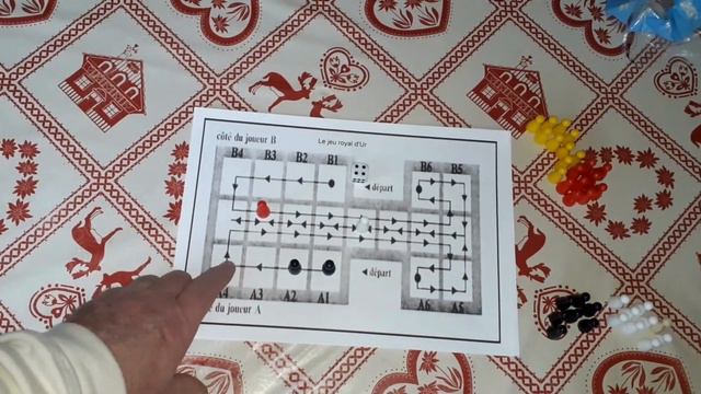 Règle du jeu Royal d'Ur смотреть онлайн