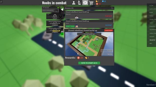 Слишком просто. Roblox. Noobs in combat. Нубы в бою смотреть онлайн