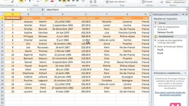 037 Vérifier la compatibilité d'un document sur EXCEL смотреть онлайн