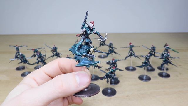 DRUKHARI ARMY Warhammer 40k Painting Showcase - Mandrakes, Hellions & More