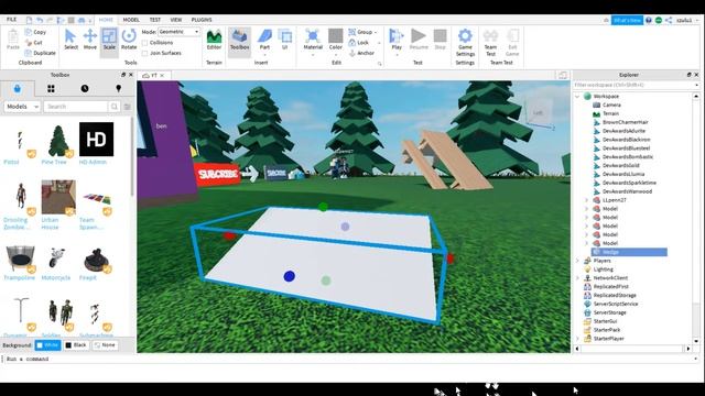 How to use a mesh in Roblox studio. смотреть онлайн