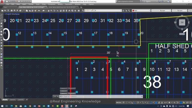 400 Kw solar Plan Design technical drawings /PV Solar Design in AutoCAD /Real Engineering Knowledg смотреть онлайн