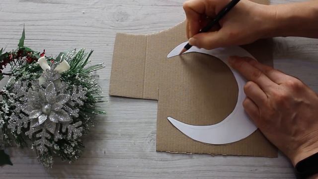 ЗИМНИЕ ПОДЕЛКИ. 10 идей для новогодних и рождественских поделок. Зимние поделки своими руками. смотреть онлайн