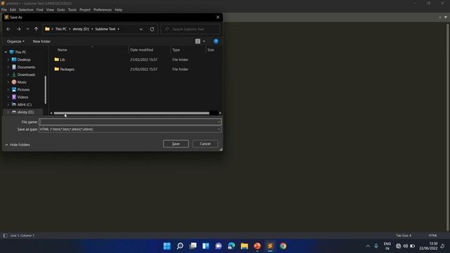How to use sublime text editor in html in hindi ||Ch-2|| In hindi. смотреть онлайн