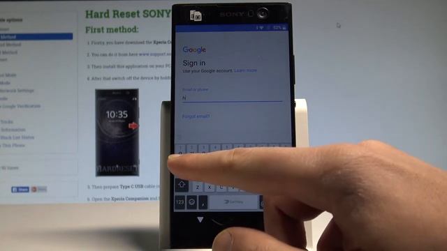 How To Set Up SONY Xperia XA2 - Android Configuration |HardReset.Info