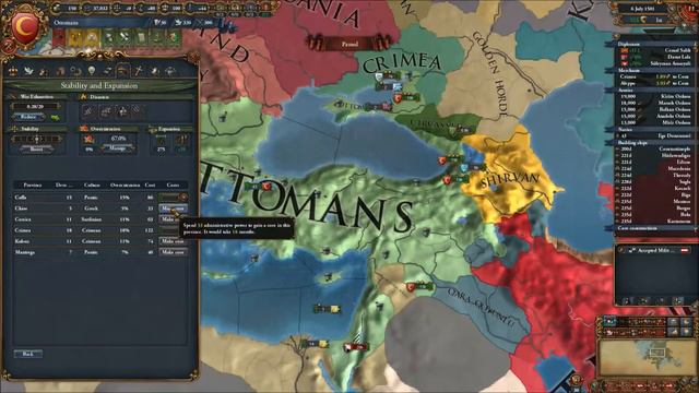 Europa Universalis IV: Ottomans Episode 28 смотреть онлайн