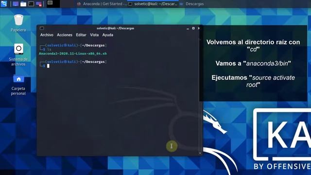 ? INSTALAR ANACONDA KALI LINUX 2021 ✔️ смотреть онлайн