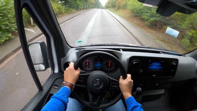 Mercedes Benz SPRINTER - POV TEST DRIVE 4K / TOP SPEED / 0-100 #TRDEILKKEZ смотреть онлайн