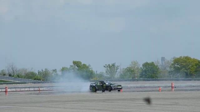 Vaughn Gittin Jr. in his 2013 Monster Energy Falken Tire Ford Mustang смотреть онлайн