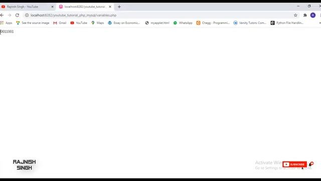 Lec-4 part2 :Local and gobal variables in PHP in HINDI | Beginners смотреть онлайн