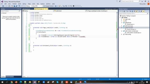 Update Record Using Linq C# | linq to sql update tutorial | asp.net c# update linq to sql | Update смотреть онлайн