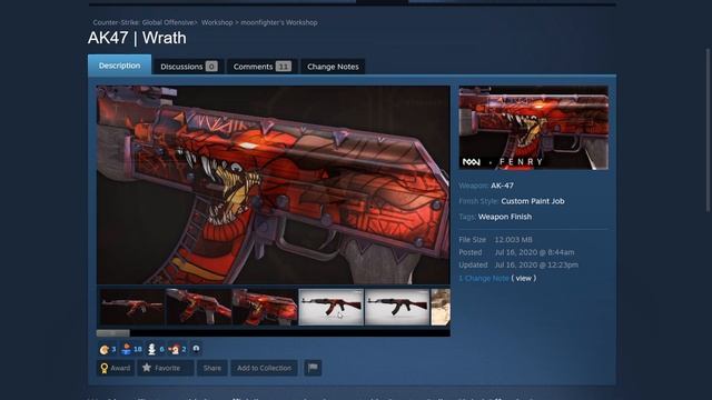 USP-S PRINSTREAM?! AUG ANIME SKIN! Best Steam Workshop Skins [Workshop Review #9] смотреть онлайн
