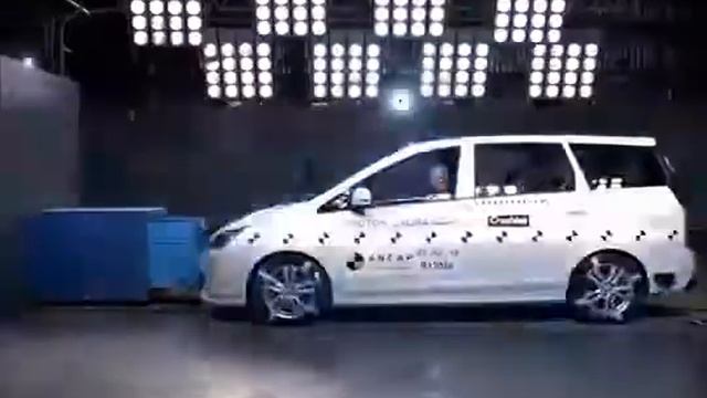 Proton Exora ANCAP Crash Test смотреть онлайн