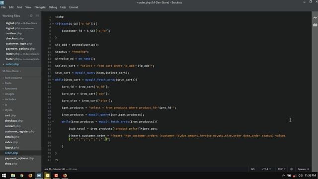 P-29 Working With Customer Orders - Create Ecommerce Site Tutorial смотреть онлайн
