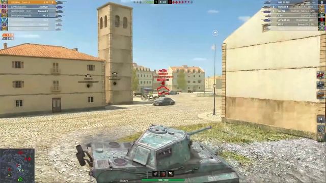НЕПРОБИВАЕМЫЙ Е 75 - 5976 УРОНА - 7090 УРОНА ЗАБЛОКИРОВАННОГО - 5 ФРАГОВ - МАСТЕР - Wot Blitz #РБЗ смотреть онлайн