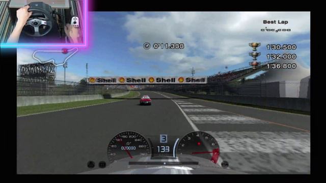 Gran Turismo 4 : Лицензия A • Оригинальное железо PS2 в 1080i и руль Logitech G25 смотреть онлайн
